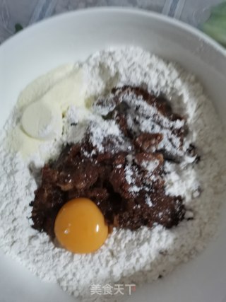 巧克力饼干的做法步骤：3