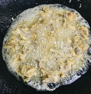 炸鸭心#肉菜#的做法步骤：10