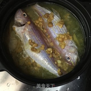 黄豆酱焖金线鱼的做法步骤：7
