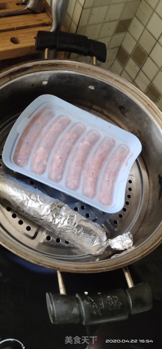 火腿肠的做法步骤：8