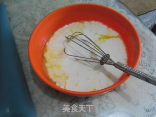 草莓班戟的做法步骤：3