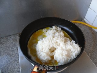 大虾蛋炒饭的做法步骤：8