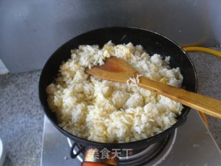 大虾蛋炒饭的做法步骤：9