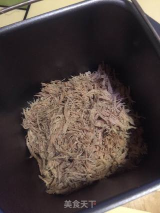 自制紫菜肉松的做法步骤：4