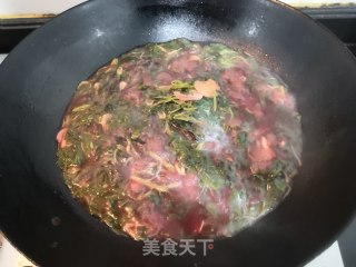 春日蒜香虾皮红苋的做法步骤：16