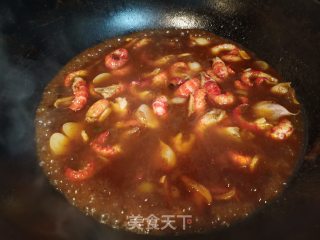 独家小龙虾烤蔬菜的做法步骤：6