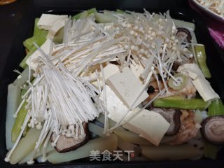 独家蔬菜烤鱼的做法步骤：6