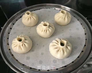 苜蓿鸡肉包子的做法步骤：14