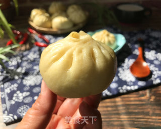 苜蓿鸡肉包子的做法步骤：17