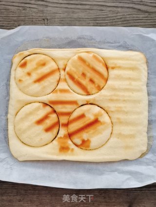 芋泥肉松麻薯盒子蛋糕的做法步骤：8