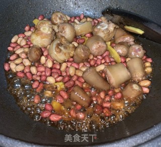 满分下饭菜????--猪尾蚝汁花生的做法步骤：4