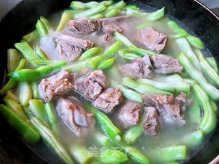 #肉菜#排骨炖芸豆的做法步骤：8