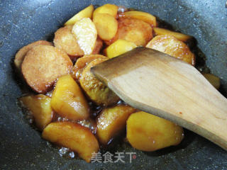 圆素鸡烧洋芋艿的做法步骤：10