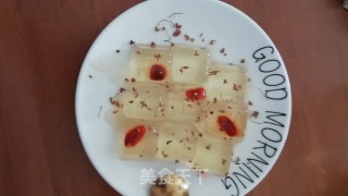 桂花枸杞冻的做法步骤：7