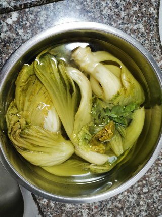 炒芥菜的做法步骤：4