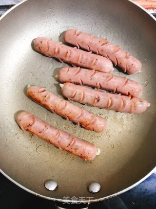 烤肠的做法步骤：2