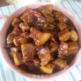 家庭版红烧肉的做法步骤：14