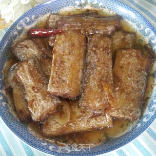 糖醋带鱼的做法步骤：7