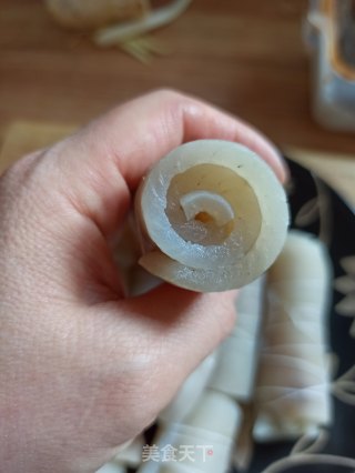 香卤猪皮卷的做法步骤：4