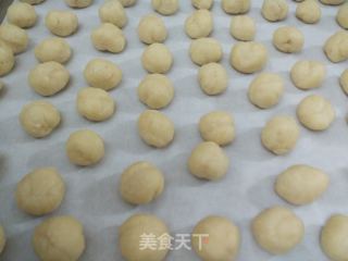 椰丝开口笑的做法步骤：3