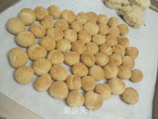 椰丝开口笑的做法步骤：4