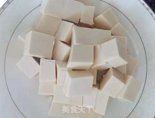 素麻婆豆腐的做法步骤：2
