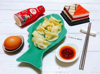 韭黄海鲜猪肉水饺的做法步骤：14