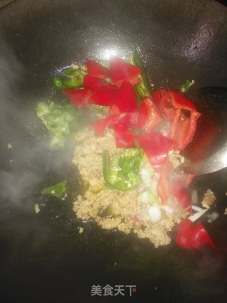 肉末茄子的做法步骤：5