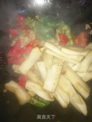 肉末茄子的做法步骤：6