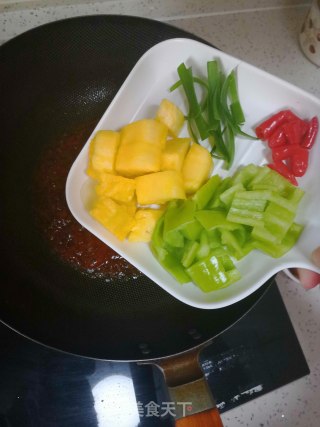 菠萝咕咾肉的做法步骤：6