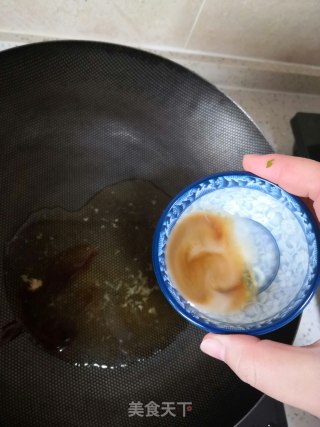 口蘑蒸肉的做法步骤：6