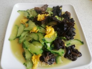 黄瓜炒鸡蛋的做法步骤：8