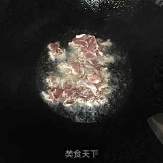 青瓜炒瘦肉的做法步骤：4