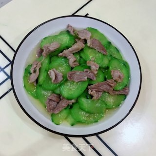 青瓜炒瘦肉的做法步骤：8
