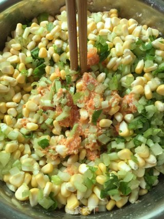 胡萝卜玉米饺子的做法步骤：3
