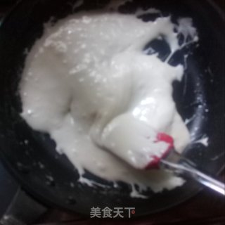 草莓雪花酥????的做法步骤：4