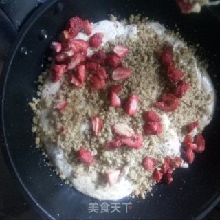 草莓雪花酥????的做法步骤：7