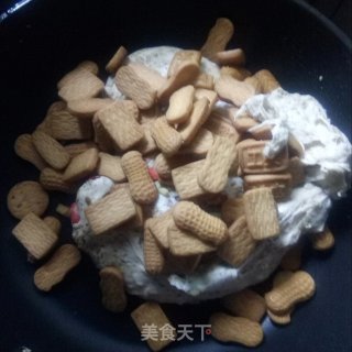 草莓雪花酥????的做法步骤：8