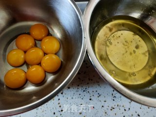10寸斑马纹戚风蛋糕的做法步骤：2