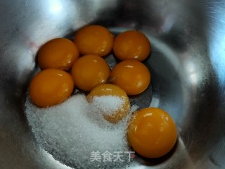 10寸斑马纹戚风蛋糕的做法步骤：3