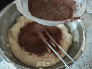 10寸斑马纹戚风蛋糕的做法步骤：19
