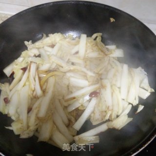 红烧肉炖白菜粉丝的做法步骤：4