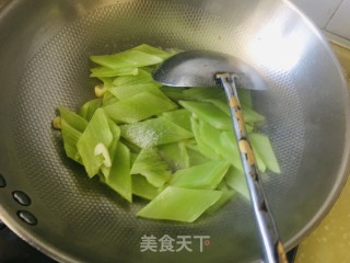 清炒莴笋的做法步骤：6