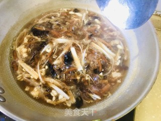 酸辣肉丝汤的做法步骤：7