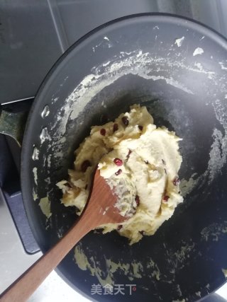 蔓越莓绿豆糕的做法步骤：9