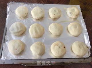 红豆馅小面包的做法步骤：6