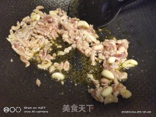 肉丝炒甜豆的做法步骤：5