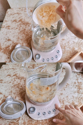 蔓越莓银耳羹的做法步骤：3
