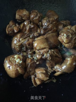 鸡腿炖蘑菇粉条的做法步骤：14