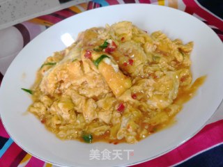 鱼香鸡蛋的做法步骤：7